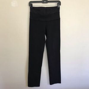 Lululemon leggings with dual waist band